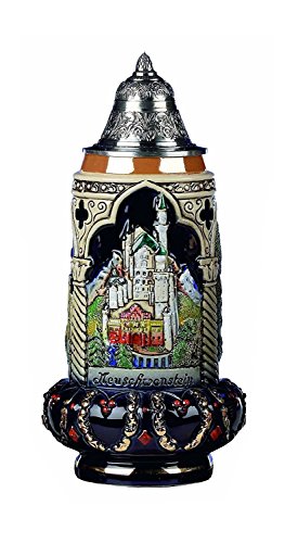  KING Boccale per birra, corone di seta, 0,5 litri, KI 304, 0,5 l