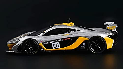 Amazon | CM MODEL 1/64 マクラーレンP1 GTR イエロー/シルバー 完成品