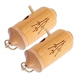 EPIGEIST 2 Stück Hängendes Vogelhaus aus Holz Kleines Garten Dekor...