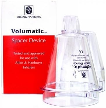 Volumatic Spacer Device,for use with Allen & Hanburys inhalers by Glaxo