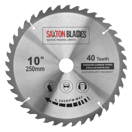 Saxton Hoja de Sierra Circular 250 mm 40T