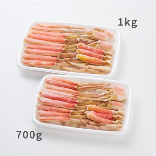 函館 蟹西 KANI WEST 生 ズワイガニ 700g (総重量 1kg) カット済み の商品画像 7