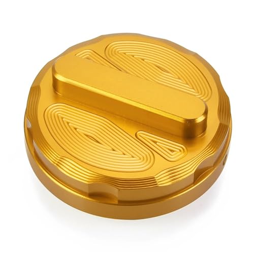 オイルフィラーキャップ PCX バイク用燃料タンクカバー ガソリンボックスキャップ CNCアルミアクセサリー に適合する PCX 125 150 160 200 EV HP MPG PCX160-CBS 2018-2021 用(Gold 1)