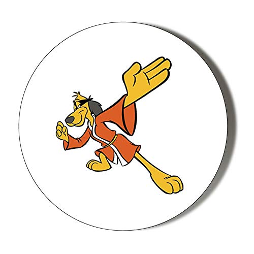 Gift Insanity Multi Hong Kong Fuey Fighting Stance White Background 6 X 70Mm Vinyl Stickers (Pack Of 6)