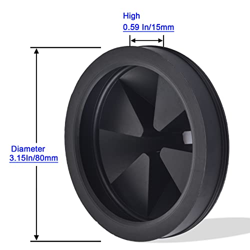 Garbage Disposal Splash Guards, 2pcs Sink Baffle Rubber Guard, Sink Splash Guard, Garbage Disposal Cover, Garbage Disposal Parts Parts-Drain Plugs