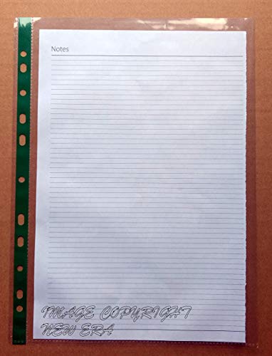 Buste in vetro trasparente perforate in formato