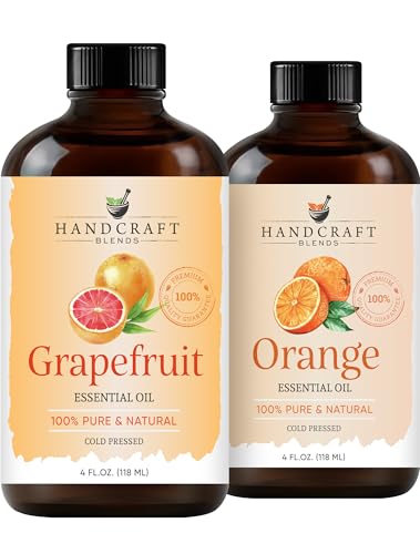 Set Aceites Esenciales Naranja y Pomelo 2x4 Fl Oz