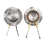 Dia.:44mm Wnuanjun 2 stücke 24.8mm Hochtöner Voice Coil Importierte Titan-Membran Flache Drähte 25 Kernkupfer Runde Spule Treble Repair 8Ohm DIY