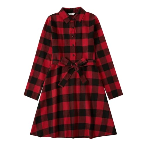 Mommy and Me Christmas Dresses Plaid Velvet Dress Xmas Holiday Party Mom Daughter Matching Outfits Photoshoot3