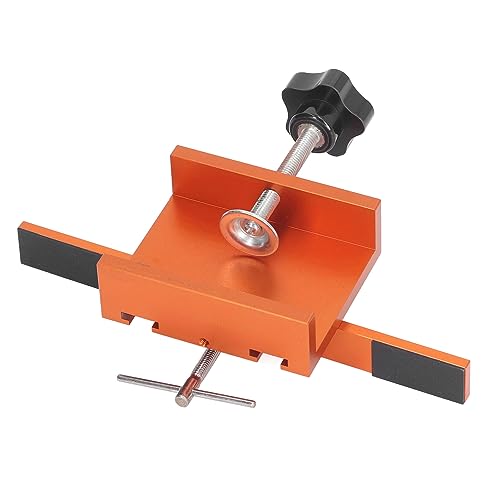 Schranktür-Klemmscharniervorrichtung, Gute Unterstützung, Schranktür-Montagevorrichtung, Einfache Installation, Transparente Heimleiter aus Aluminiumlegierung