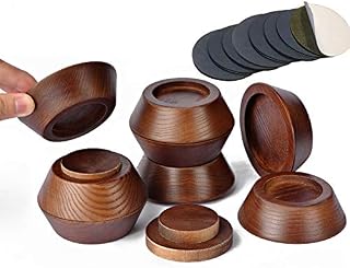 FASONLA Bed Risers (Set of 8) Furniture Risers Lifts Height 1", 2", 3"