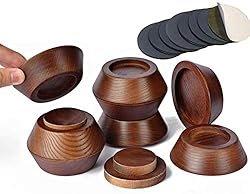 Bed Risers, Furniture Risers (Set of 8-Height 1") Can be