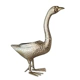 Creative Co-Op Goose Shaped Planter