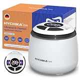 Pulitore Ultrasuoni Apparecchio Denti con UV-C,Impermeabile,48kHz Cleon Pod con Timer,4 Modalità,200mL,Ideale per la Pulizia di Protesi,Allineatori,Paradenti e Bite Notturni,Bianco.