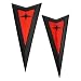 Pontiac G8 GT GXP Front/Rear Arrowhead Kit BLACK