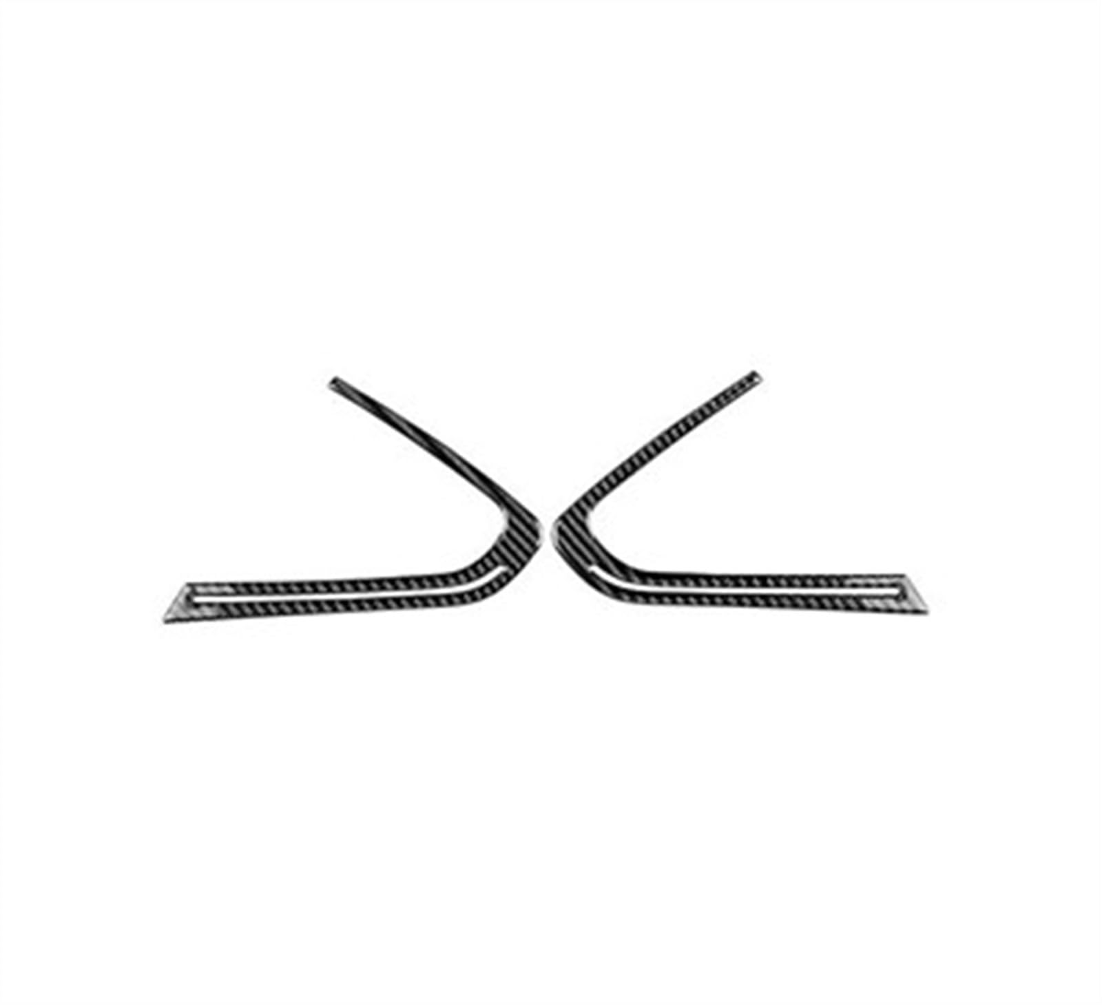 Real Carbon Fiber Car Door Speaker Cover Audio Frame Sticker for Z4 G29 2019 2020 2021 2022 2023 Anti-dust(Black Carbon)