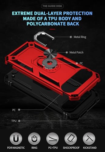 Coque de protection Google Pixel 9 robuste et élégante de 6,3 pouces - 4