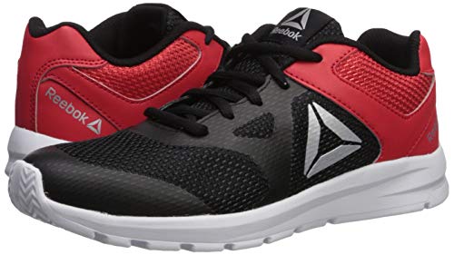 Reebok Baby-Boy's Rush Runner Running Shoe, Black/Red/Silver, 5 M Us Toddler #TOP6