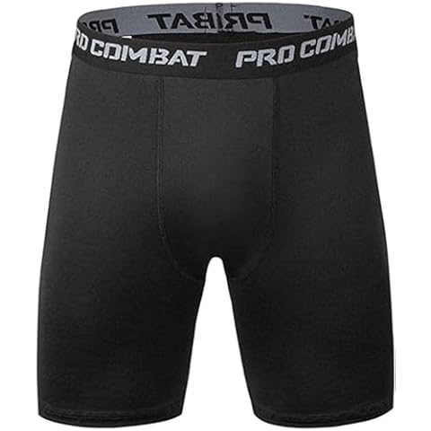 Smatstyle Men's Compression Workout Shorts Cover