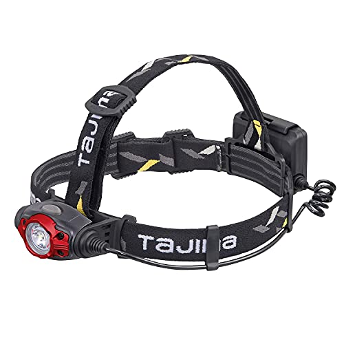 Lampe frontale à LED TAJIMA LE-F501D de 500 lumens avec clips de casque