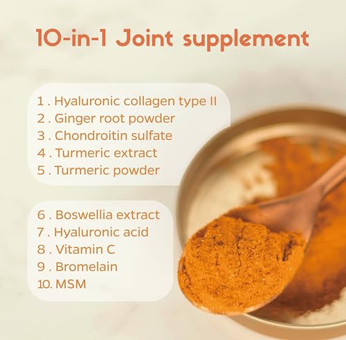 Zenkgo 21A00201 Chondroitin Boswellia Msm Turmeric Hydrolyzed Collagen - Joint Support Supplement thumb #4