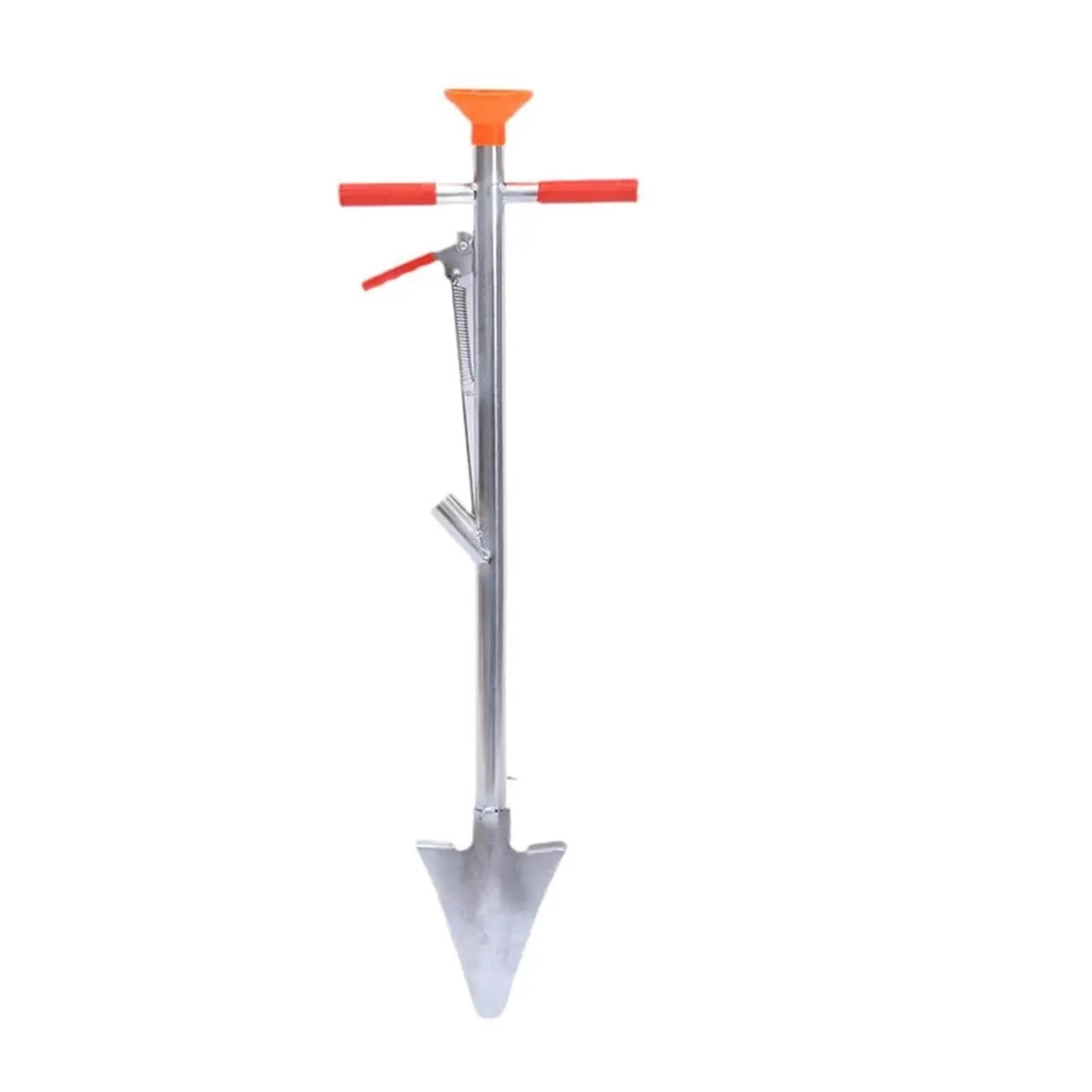 Strumenti per Semina Fertilizzante spruzzatore ferro zaino agricolo fertilizzante mais attrezzo manuale giardinaggio per alberi da frutto fattoria giardino Strumenti Agricoli(Without backpack)
