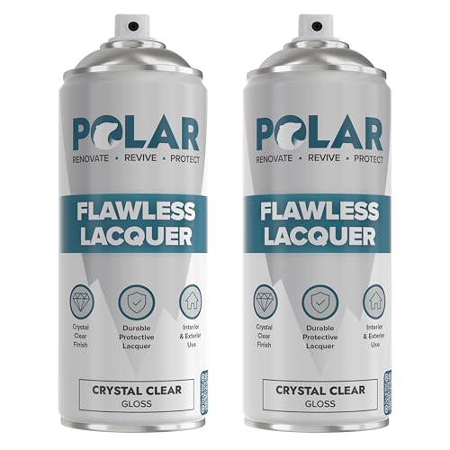 Polar Clear Gloss Flawless Lacquer Spray - 2 x...