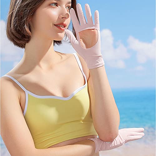 proteção solar para mulheres | Full Finger Sunlight UV bloco mulheres - palma ocas refrescantes resp