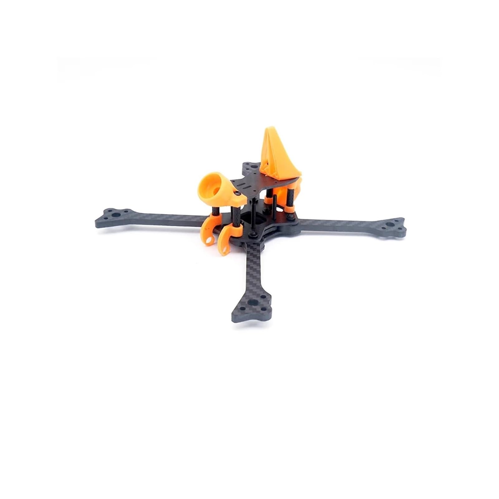 Kit De Marco Dividido Tipo X De Fibra De Carbono De 533 Lite, 190 Mm, Cinco De 5 Pulgadas, Con Brazos De 5 Mm For Dron De Carreras FPV RC Quadcopter(3PCS Frame)