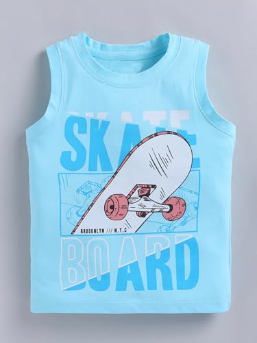 Image of Amazon Brand - Jam & Honey Boys Cotton Graphic Printed Half Sleeves T-Shirt | Regular Fit | Soft & Breathable (Available in Pack of 3 & Pack of 5) (2 to 8 Years)