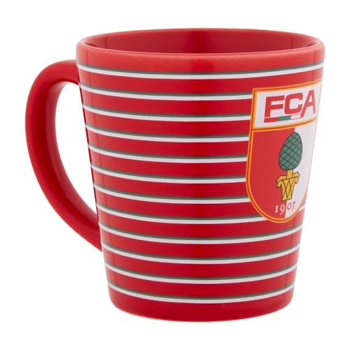 FC Augsburg FCA Tasse Becher Kaffeetasse ** Streifen **