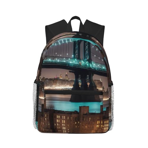 Sac à dos léger Manhattan Bridge pour éviter le mal de dos au travail et au sport