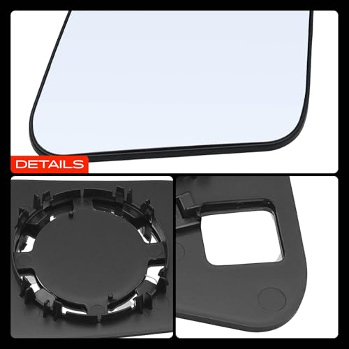 A-Premium Right Passenger Side Non-Heated Mirror Glass with Backing Plate by A-Premium - Used condition - Image 9