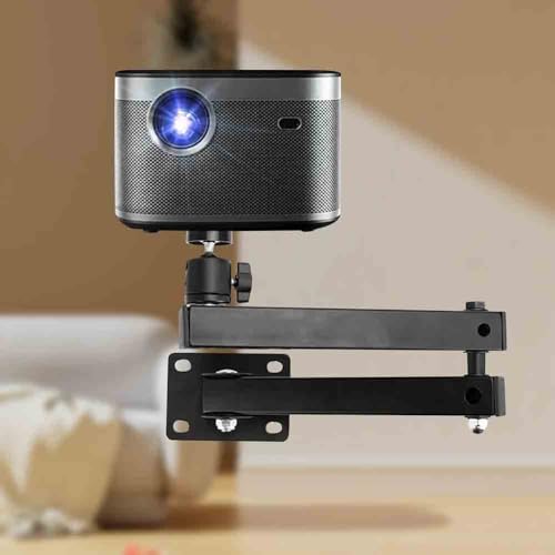 Soporte proyector retráctil y plegable para pared o techo de hogar 4