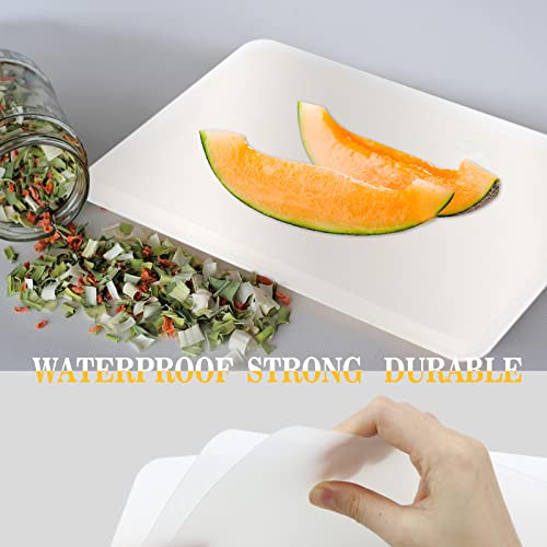 Bercoor 20 Pack Plastic Placemat Clear Placemats Table Mats Heat Resistant Washable Dining Mats For Table, Kitchen, Crafting And Shelf Liner, 17 X 11 Inch #TOP6