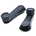 AUTUT A Pair Universal Auto Car Black Plastic Window Winders Cranks Handle Lever
