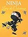 Produktbild Ninja Livre De Coloriage Pour Enfants: Plus de 45 dessins à colorier | Coloriages drôles et faciles pour les enfants, garçons et filles | Le cadeau parfait pour les fans de ninja
