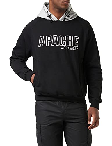 Hooded Sweatshirt Black/Grey - M (42in)