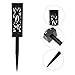 GALPADA 2 Pcs Solar Lantern Outdoor Garden Lights Ground Stake Easy to Use No Tools Needed for Landscape Yard Patio