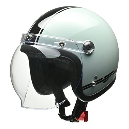 リード工業 バイクヘルメット ジェット BARTON BC-10 ライトブルー フリーサイズ