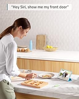 eufy Security telecamera wifi esterno eufyCam 2 Pro, durata 365 gg, compatibilità HomeKit, risoluzione 2K, impermeabilità IP67, visione notturna, kit 2 telecamere, zero costi mensili