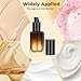 50ml/1.7oz Empty Gradient Brown Glass Lotion Pump Bottle Refillable Square Cosmetic Container Sample Vials Travel Size Dispenser with Press Top for Essential Oil Beauty Products