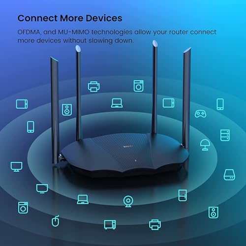 TX9 PRO - Router Wi-Fi Gigabit Ethernet dual band (2,4 GHz/5 GHz) 5G Nero - Router - Immagine 6