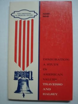 Paperback Immigration: A Study in American Values Book