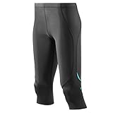 Skins Coldblack Women's Capri Kompression Laufen Strumpfhosen - Gross