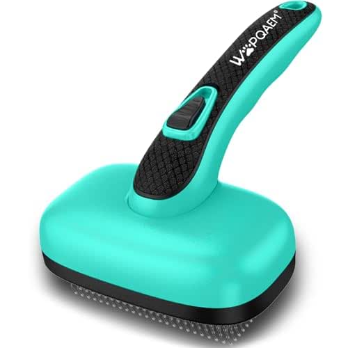 Self Cleaning Slicker Brush for Dog & Cats, Skin Friendly