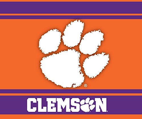 Clemson Tigers 5x6 Inch Rectangle Magnet Stripe Officially Licensed Collegiate Product