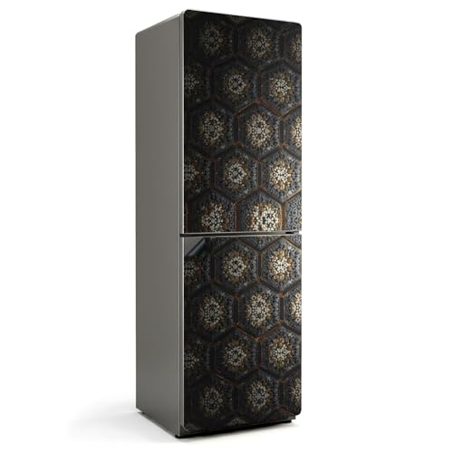Tapis magnétique 60x190 cm rectangulaire à motif hexagonal