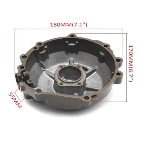 Protector cárter motor para ZX-12R 2002-2006 cubierta estator 7