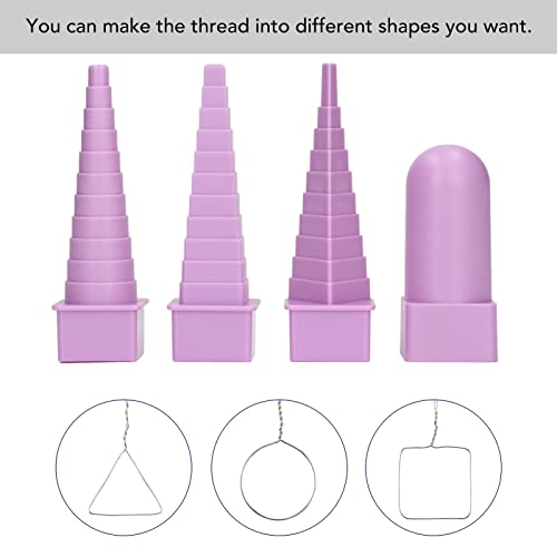 Ring Mandrel, 4Pcs Jewelry Mandrel Round Oval Triangle Square Jewellery Making Tool With 5In Pliers #TOP1